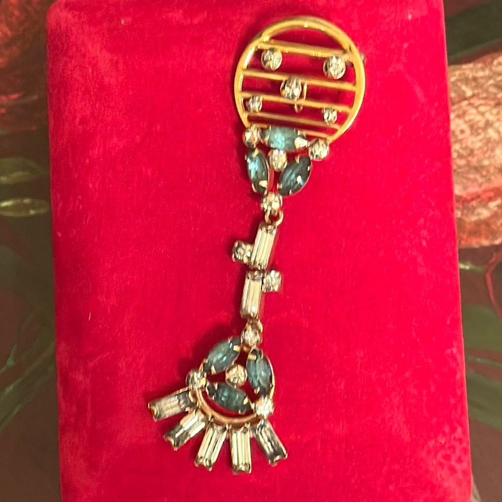 Marks & Spencer (signed M&S) 1/20 12k GF Convertible Brooch/Pendant - 3” x 7/8”